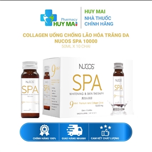 Collagen Chống lão hóa săn chắc da Nucos Spa 10.000 Hộp 10 chai