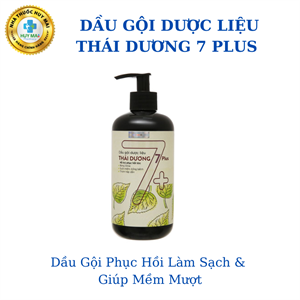 Dầu Gội Dược Liệu phục hồi giúp Mềm mượt Tóc Thái Dương 7 Plus 480ml