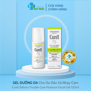 Gel Dưỡng Da Cho Da Dầu Nhạy Cảm Curel 120ml