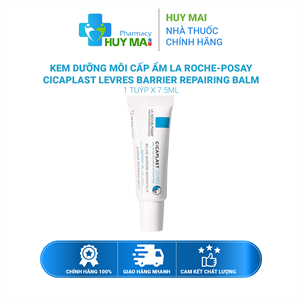 Kem Dưỡng Môi Cấp Ẩm La Roche-Posay Cicaplast Levres Barrier Repairing Balm Tuyp 7.5ml