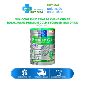 Sữa Bột Tăng Đề Kháng Royal Ausnz Lactoferrin Formula Milk Powder (Xanh) 400g