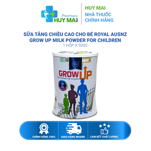 Sữa Tăng Chiều Cao Cho Bé Royal Ausnz Grow Up Milk Powder For Children 500g