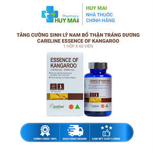 Tăng Cường Sinh Lý Nam Bổ Thận Tráng Dương Careline Essence Of Kangaroo 60 viên