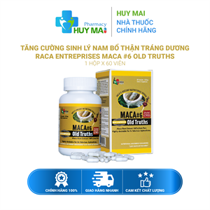 Tăng Cường Sinh Lý Nam Bổ Thận Tráng Dương MACA #6 60V