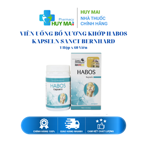 Viên Uống Bổ Xương Khớp Habos Kapseln Sanct Bernhard 1 Hộp x 60 Viên