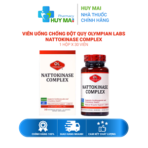 Viên Uống Chống Đột Quỵ Olympian Labs Nattokinase Complex 30 viên