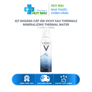 Xịt Khoáng Cấp Ẩm Vichy Eau Thermale Mineralizing Thermale Water Chai 150ml