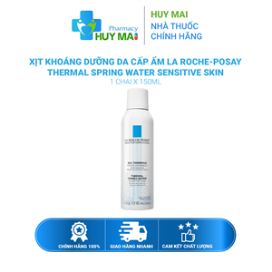 Xịt Khoáng Dưỡng Da Cấp Ẩm La Roche-Posay Thermal Spring Water Sensitive Skin Chai 150ml